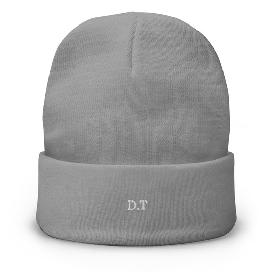Embroidered Beanie - D.T line