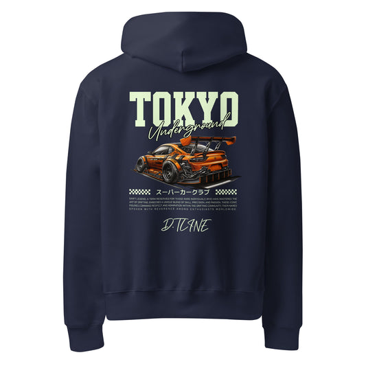 Oversized heavyweight hoodie - D.T line