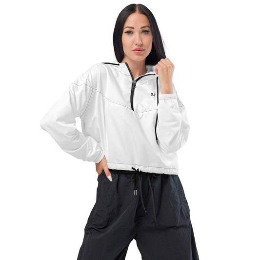Women’s cropped windbreaker - D.T line