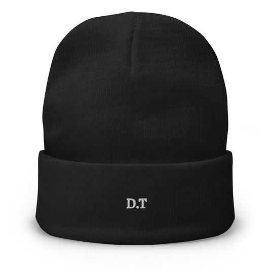 Embroidered Beanie - D.T line