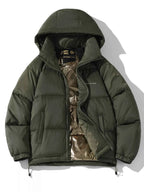 LIGHTWEIGHT PADDED HOODED JACKET – PLUS FIT
