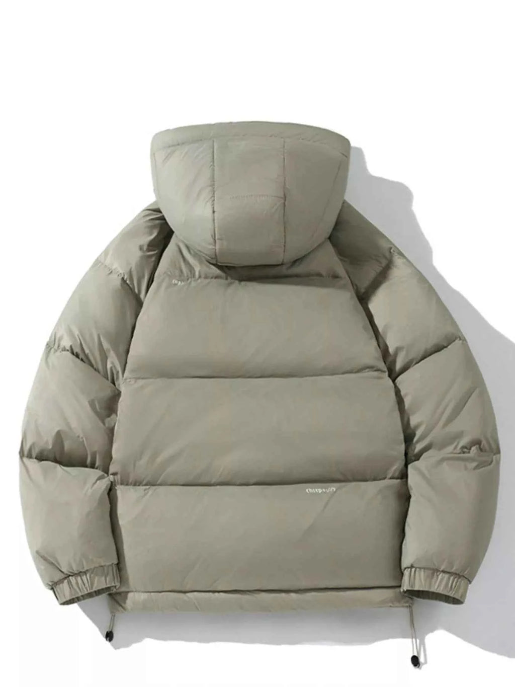 LIGHTWEIGHT PADDED HOODED JACKET – PLUS FIT