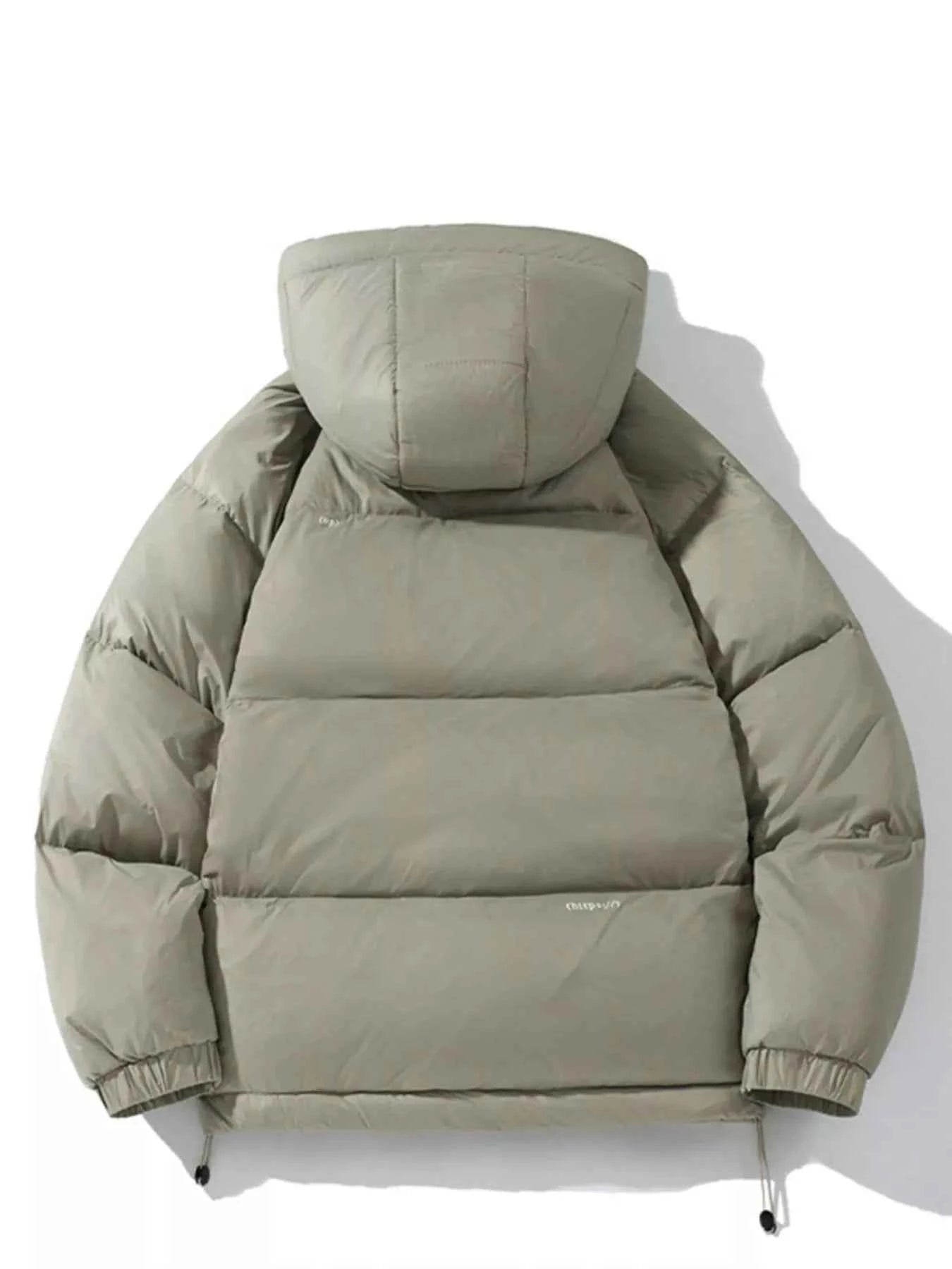 LIGHTWEIGHT PADDED HOODED JACKET – PLUS FIT