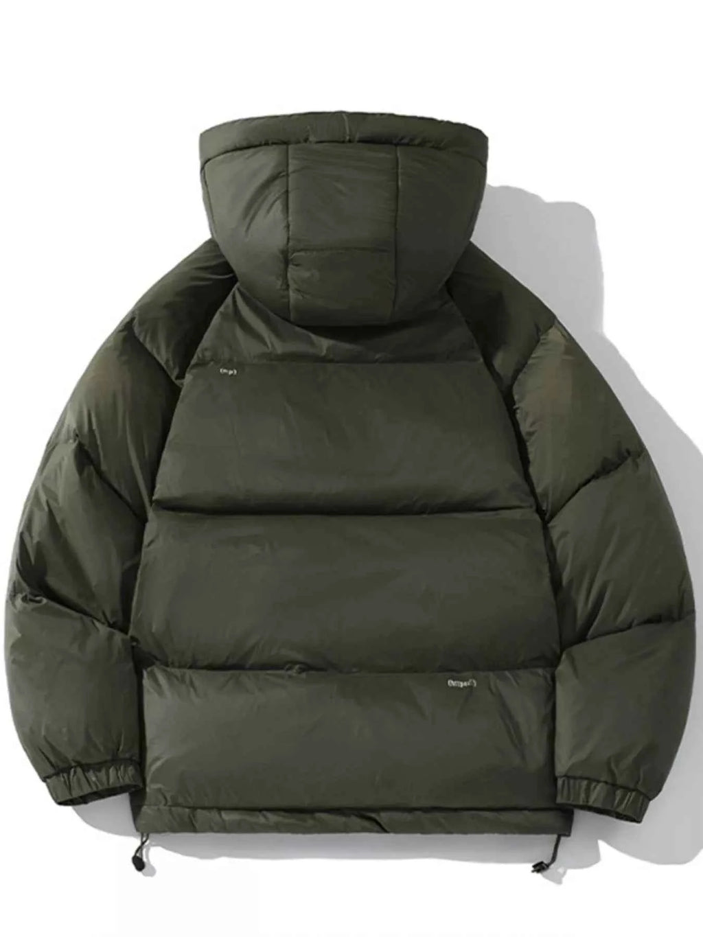 LIGHTWEIGHT PADDED HOODED JACKET – PLUS FIT