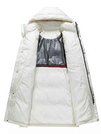 Men's Full Size Longline Hooded Down Coat Plus Size - D.T line