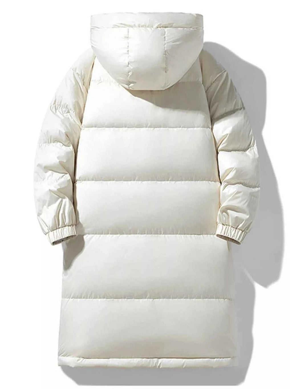 Men's Full Size Longline Hooded Down Coat Plus Size - D.T line