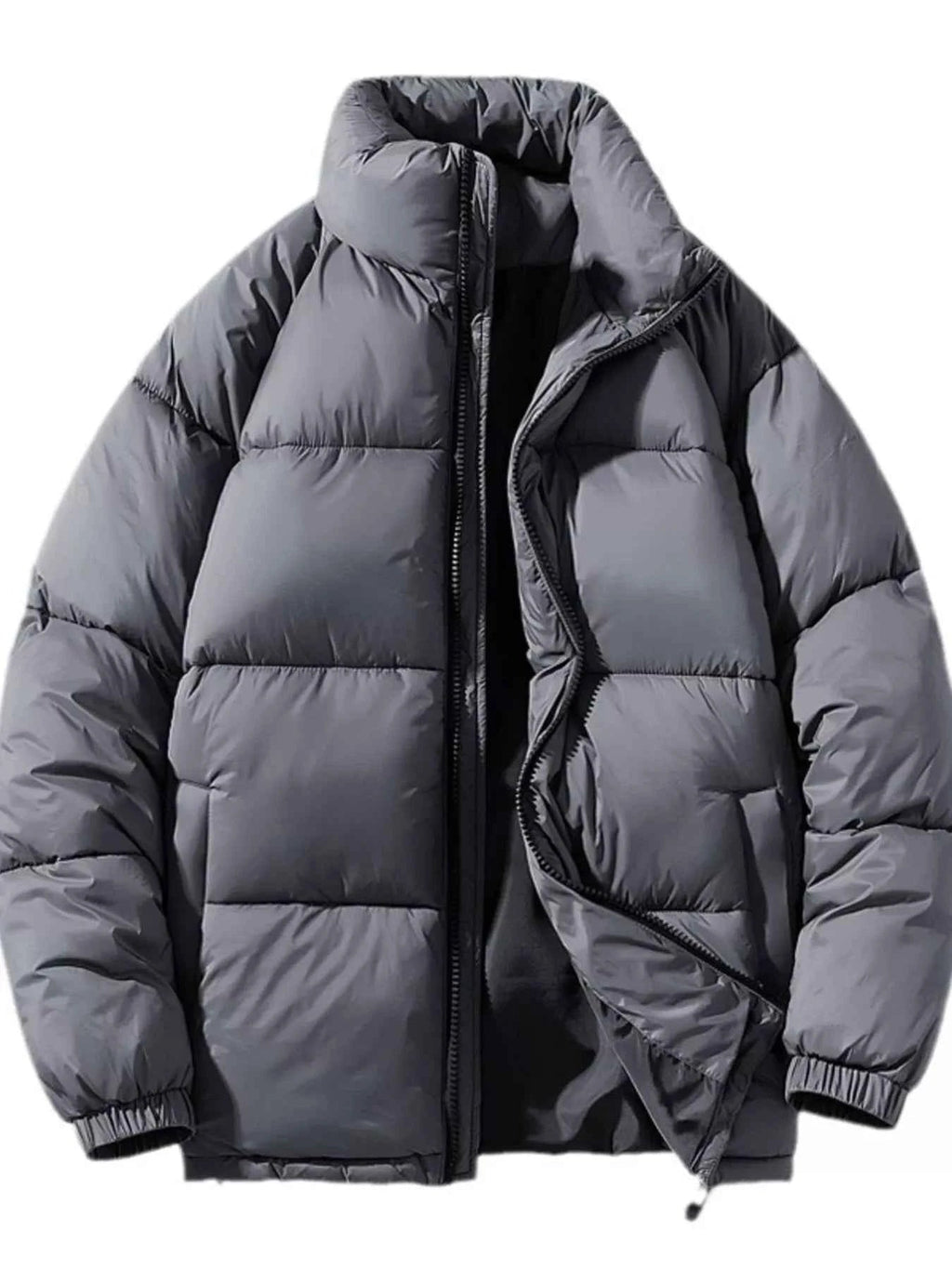 Men's Full Size Padded Winter Warm Puffer Jacket Plus Size - D.T line