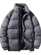 Men's Full Size Padded Winter Warm Puffer Jacket Plus Size - D.T line