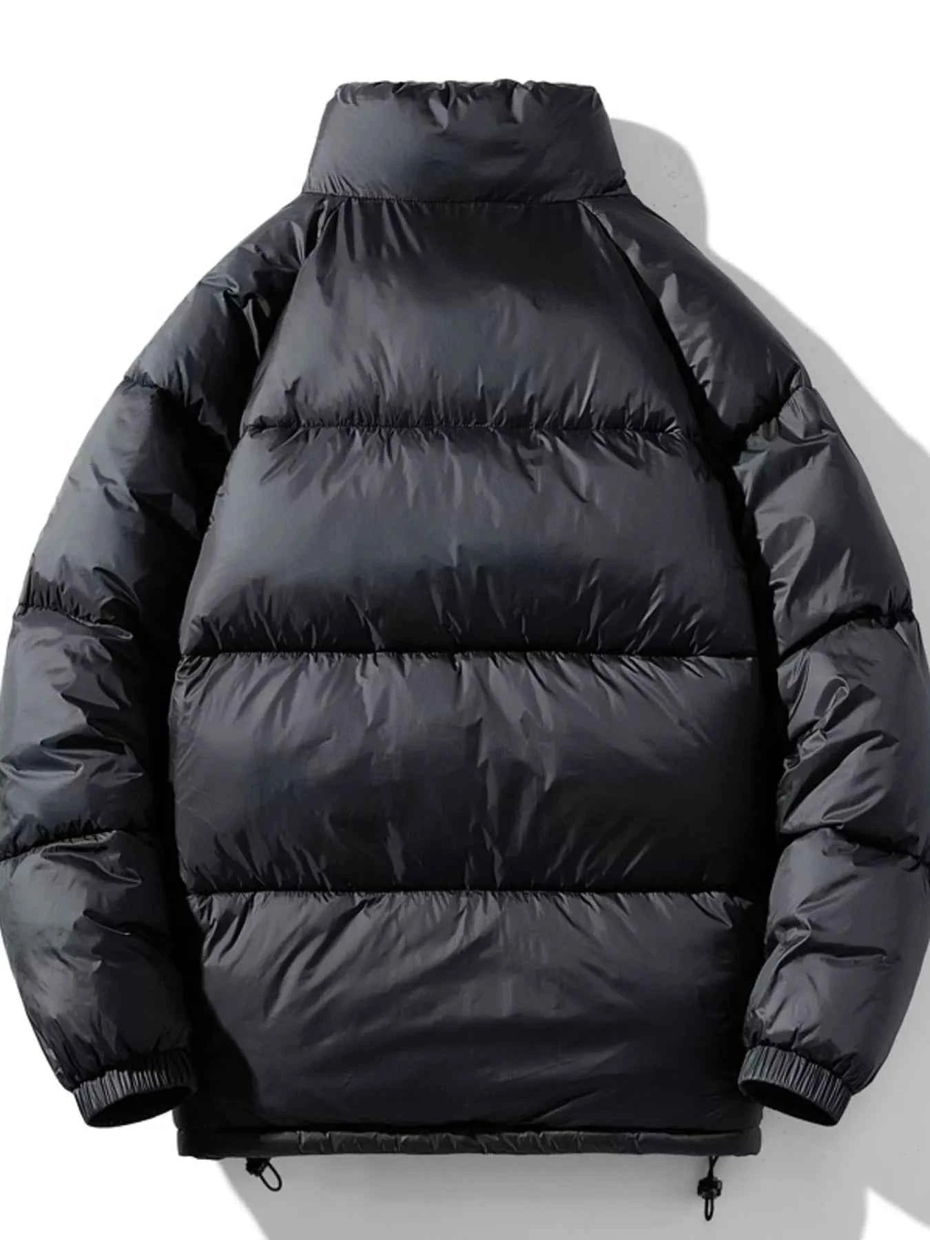 Men's Full Size Padded Winter Warm Puffer Jacket Plus Size - D.T line