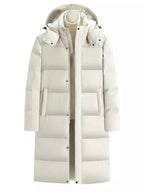 Men's long down coat