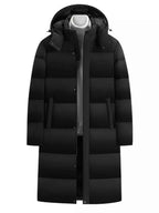 Men's long down coat
