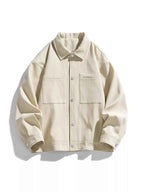 Men's Plus Size Casual Snap - Down Jacket - D.T line