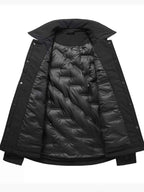 Men's Plus Size Casual Snap - Down Lightweight Jacket - D.T line