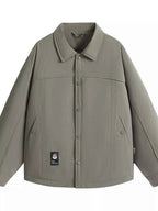 Men's Plus Size Casual Snap - Down Lightweight Jacket - D.T line