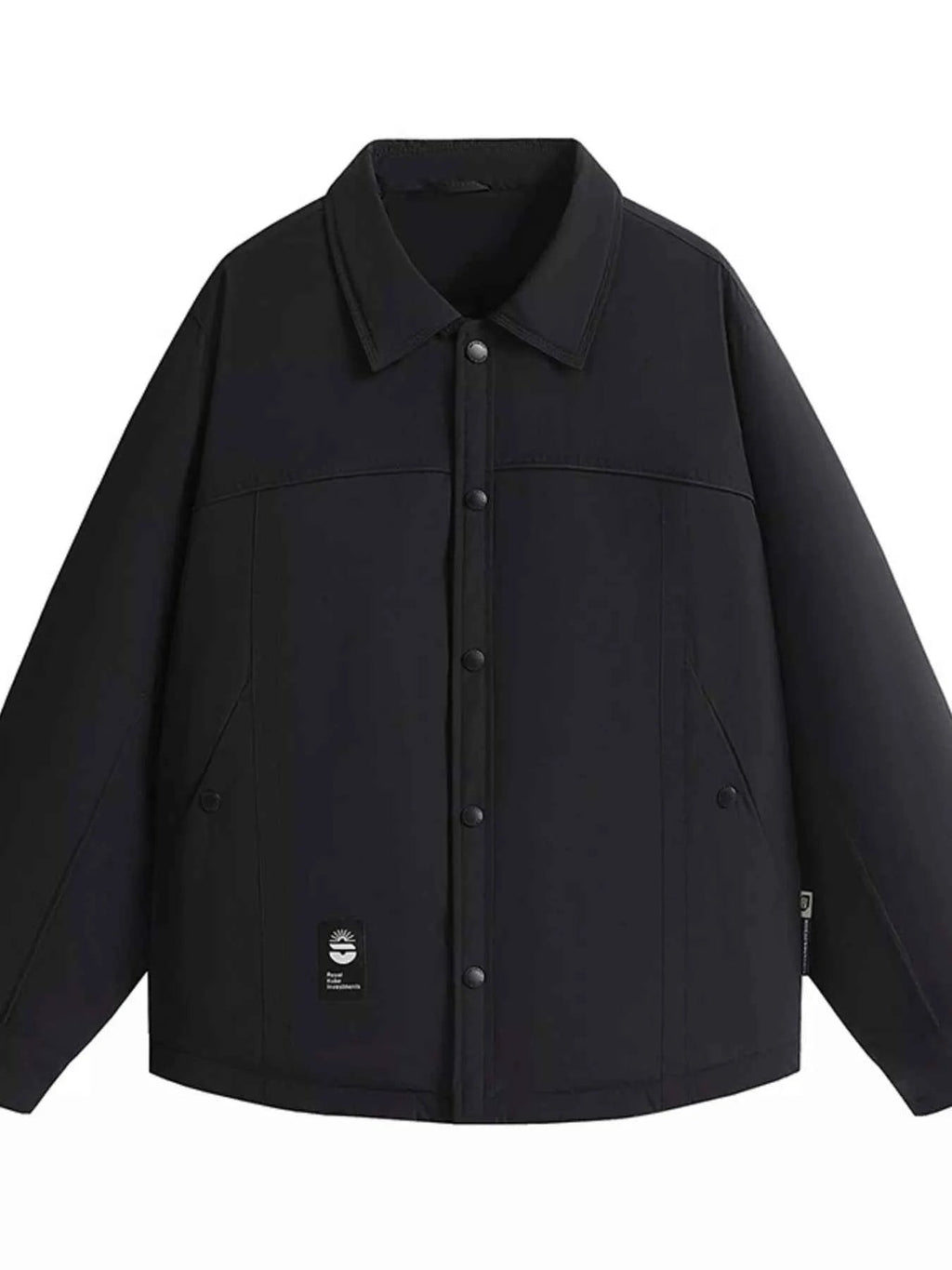 Men's Plus Size Casual Snap - Down Lightweight Jacket - D.T line