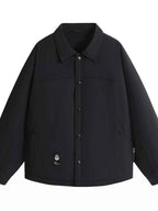 Men's Plus Size Casual Snap - Down Lightweight Jacket - D.T line