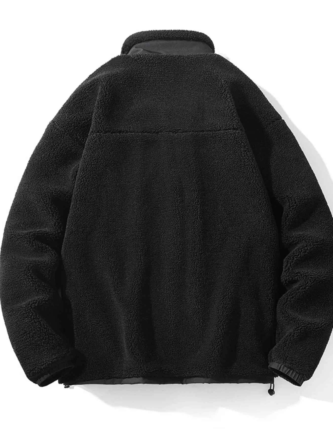 Men's Plus Size Cozy Fleece Full - Zip Jacket - D.T line