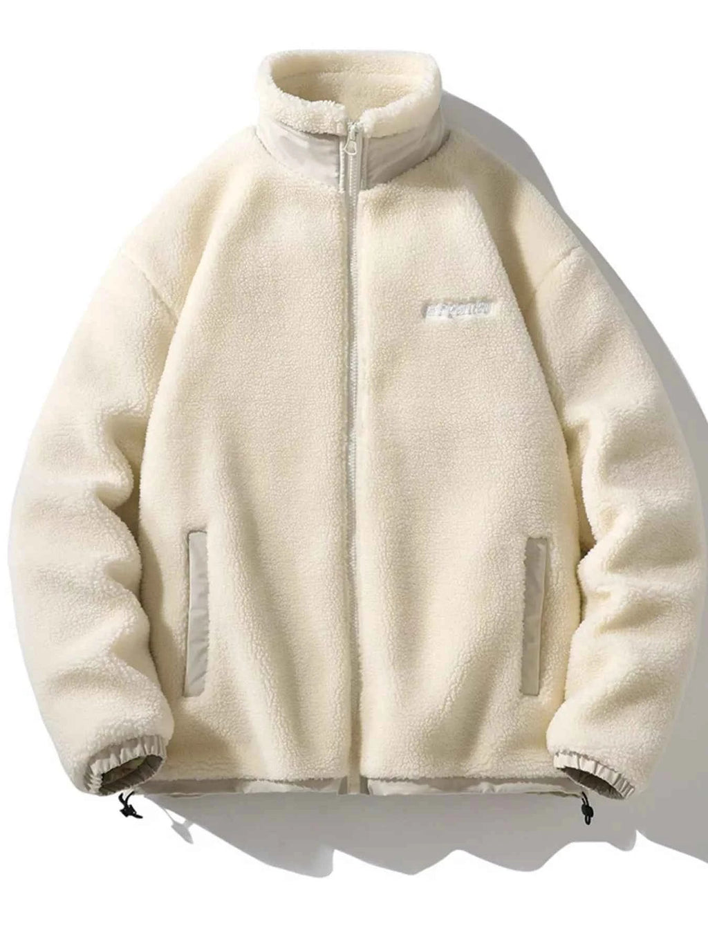 Men's Plus Size Cozy Fleece Full - Zip Jacket - D.T line