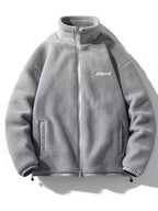 Men's Plus Size Cozy Fleece Full - Zip Jacket - D.T line