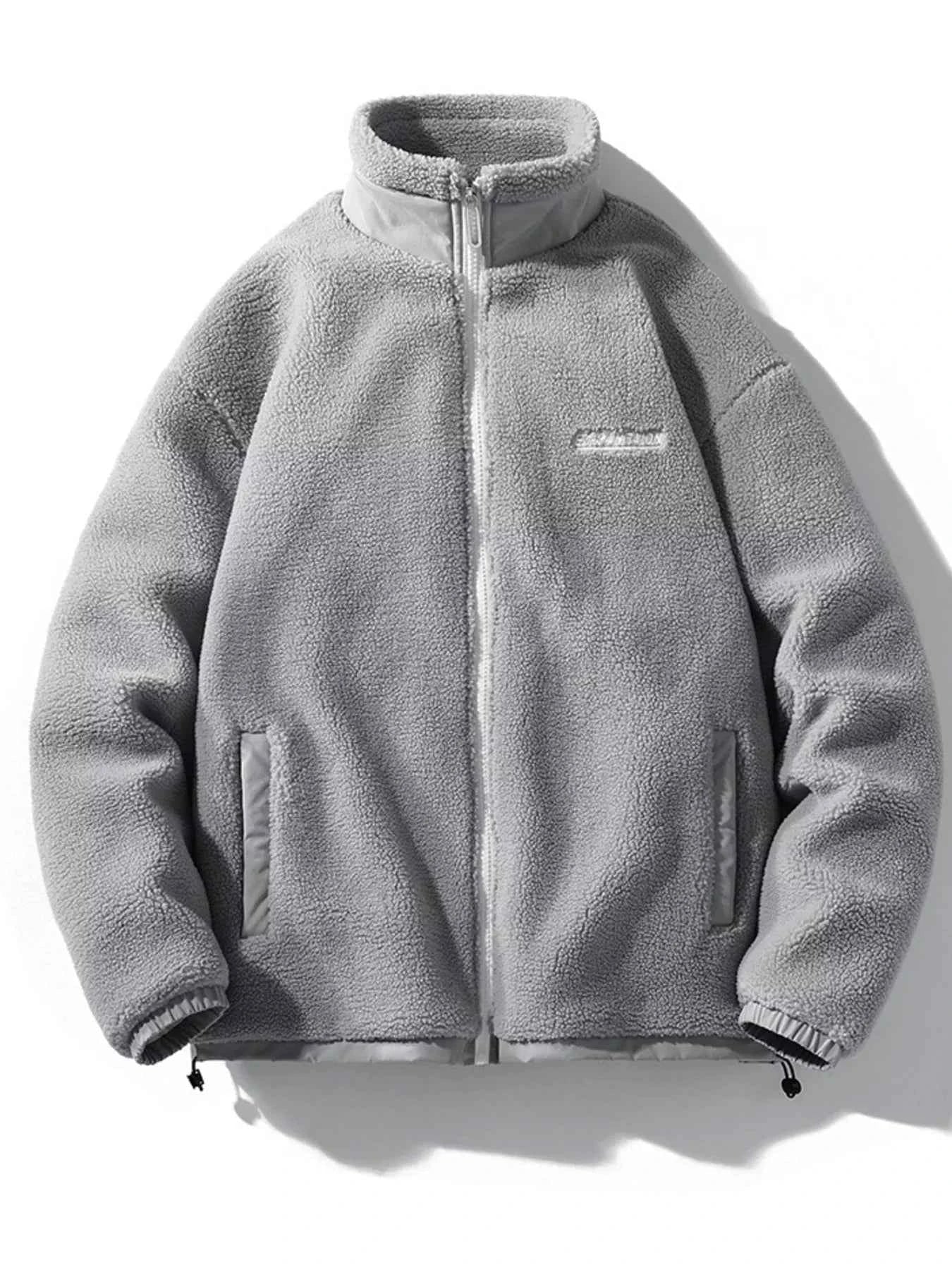 Men's Plus Size Cozy Fleece Full - Zip Jacket - D.T line