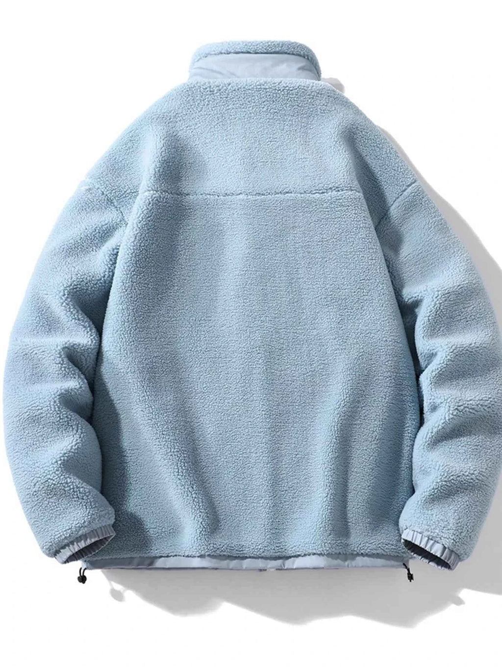 Men's Plus Size Cozy Fleece Full - Zip Jacket - D.T line