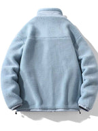 Men's Plus Size Cozy Fleece Full - Zip Jacket - D.T line