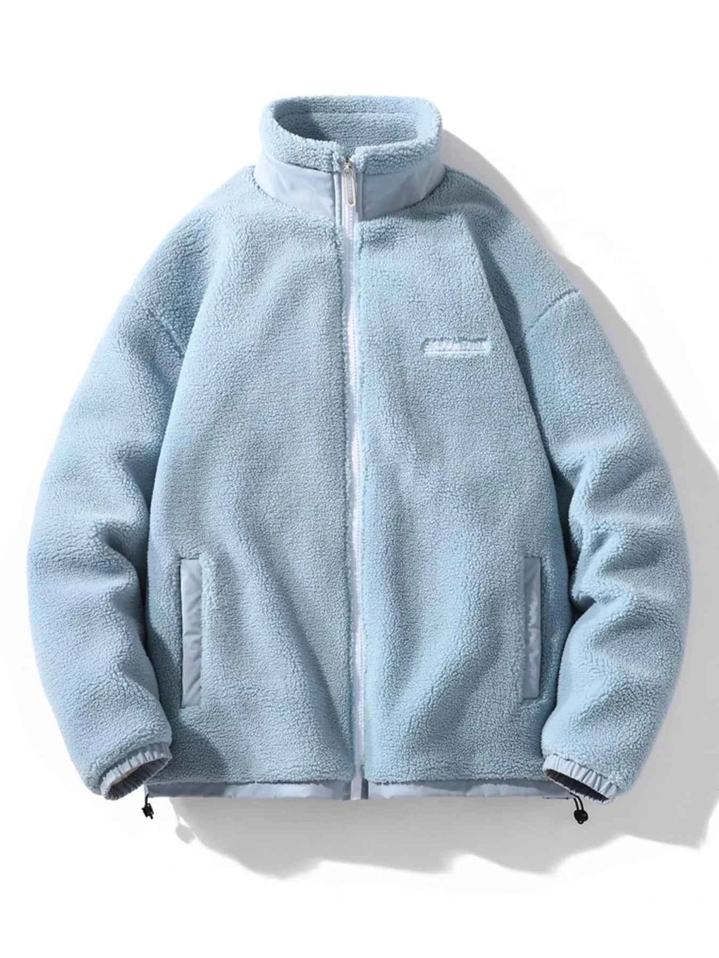 Men's Plus Size Cozy Fleece Full - Zip Jacket - D.T line