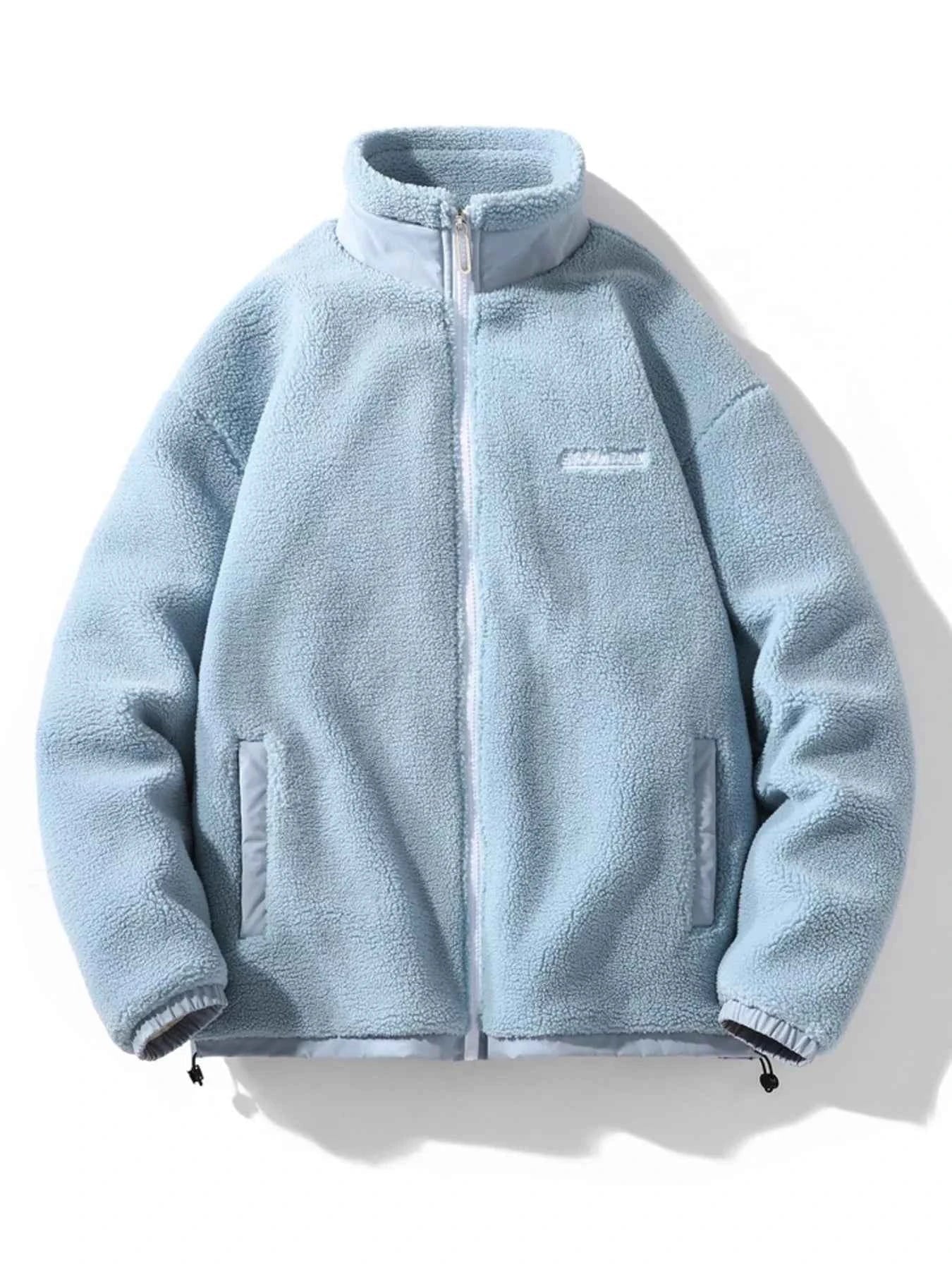 Men's Plus Size Cozy Fleece Full - Zip Jacket - D.T line