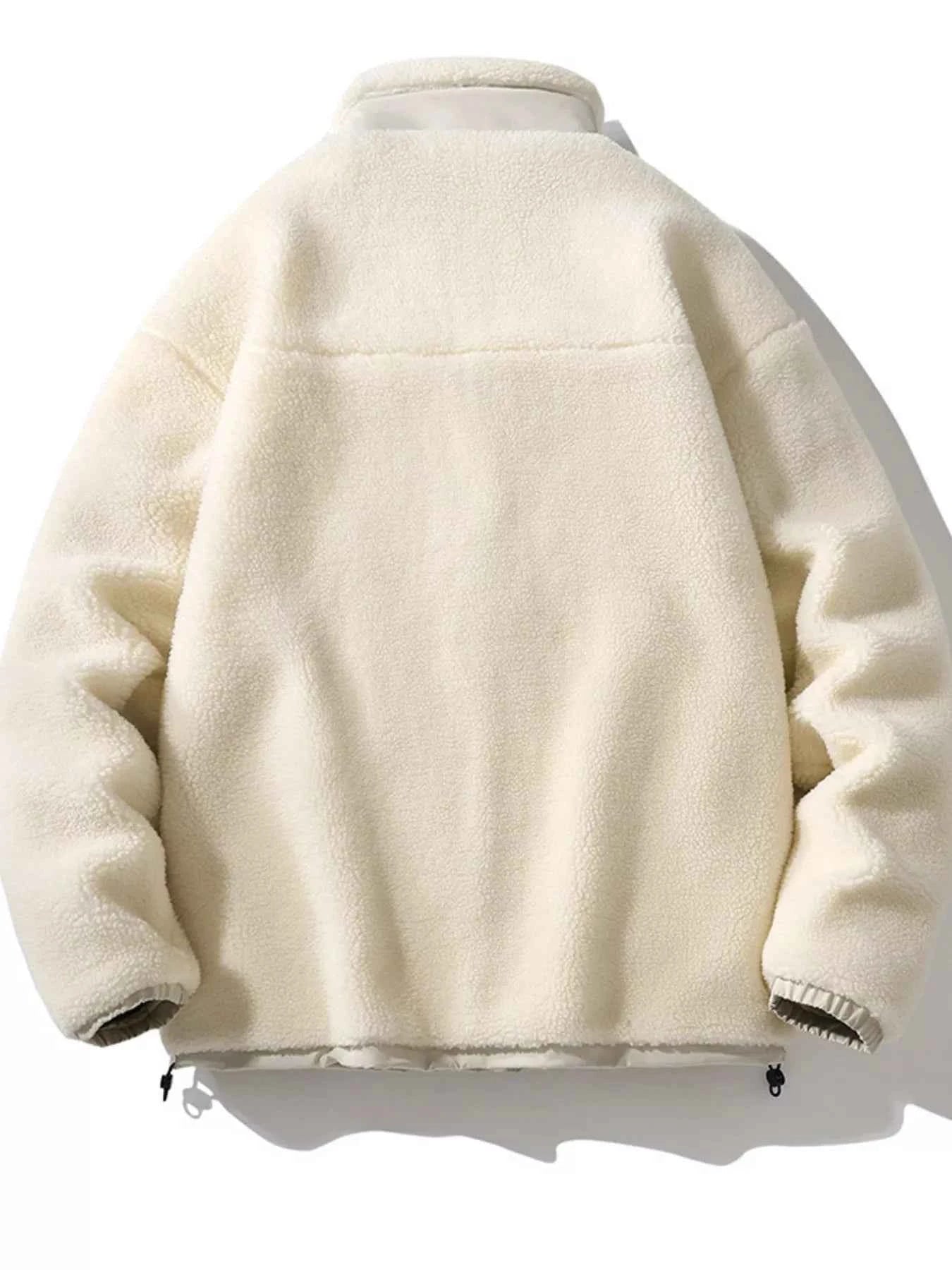 Men's Plus Size Cozy Fleece Full - Zip Jacket - D.T line