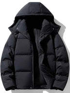 Men's Plus Size Hooded Padded Winter Coat - D.T line
