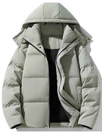 Men's Plus Size Hooded Padded Winter Coat - D.T line