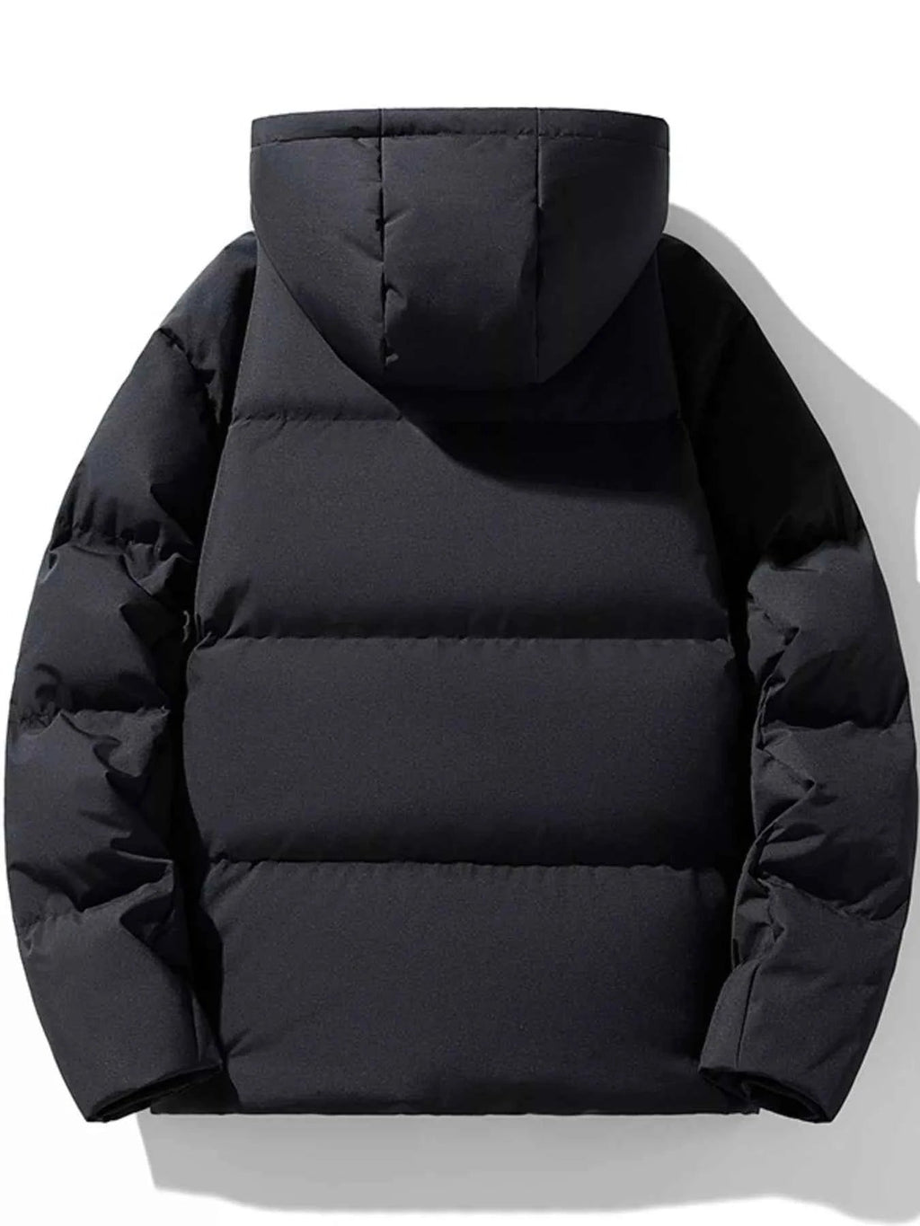 Men's Plus Size Hooded Padded Winter Coat - D.T line