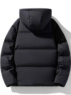 Men's Plus Size Hooded Padded Winter Coat - D.T line