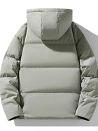 Men's Plus Size Hooded Padded Winter Coat - D.T line