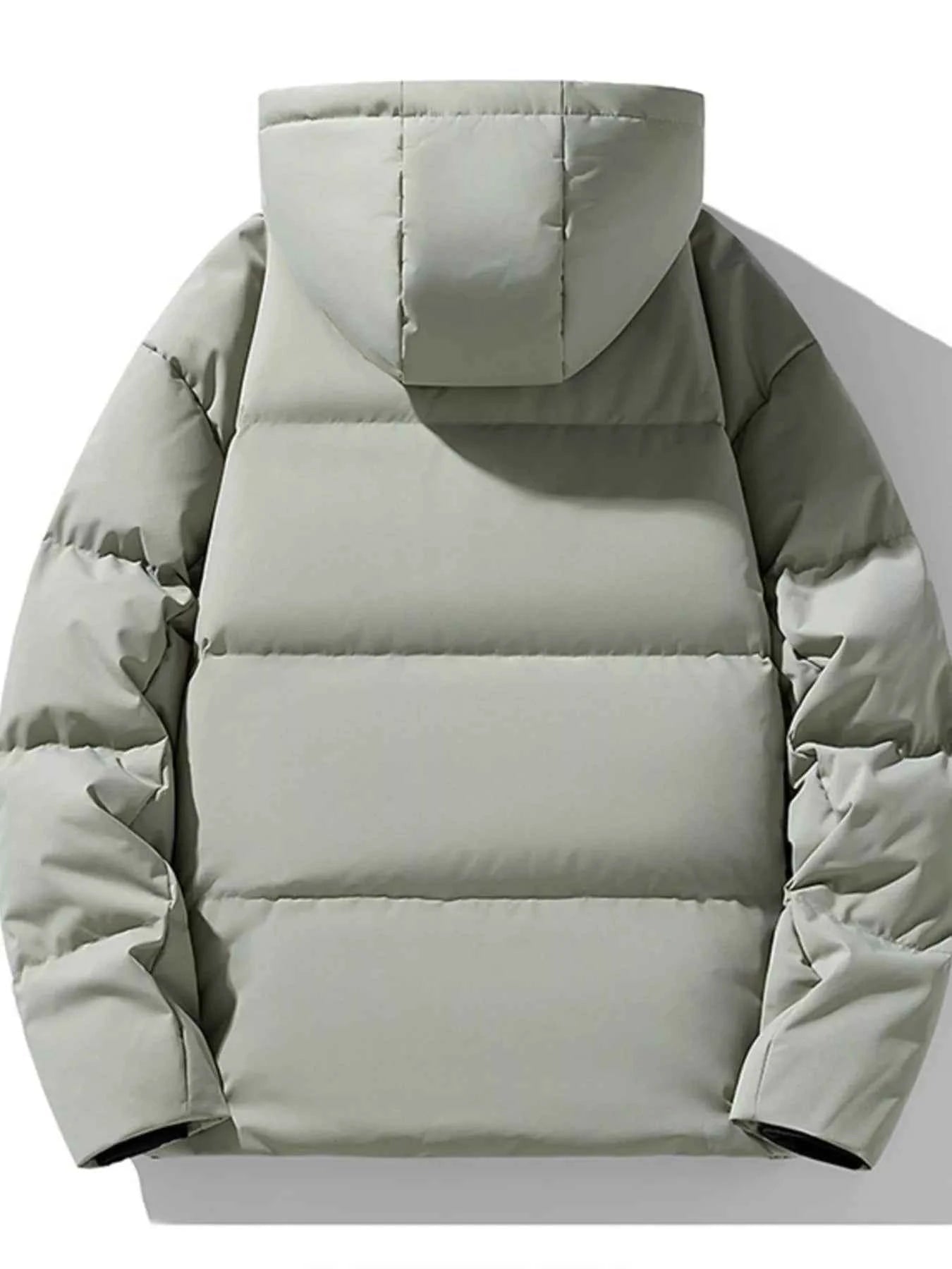 Men's Plus Size Hooded Padded Winter Coat - D.T line