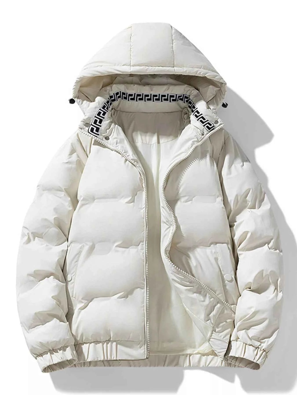 Men's Plus Size Hooded Padded - D.T line