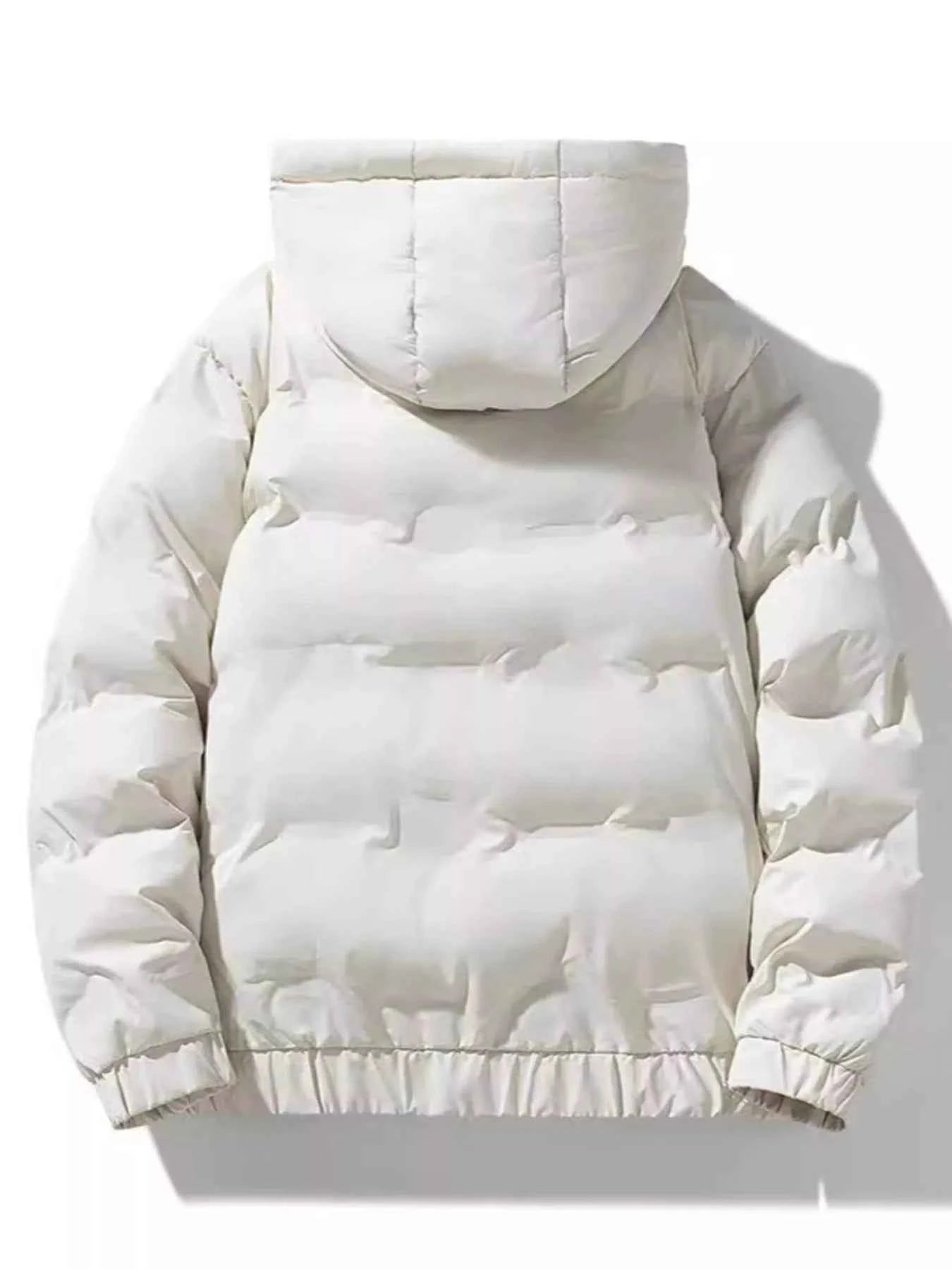 Men's Plus Size Hooded Padded