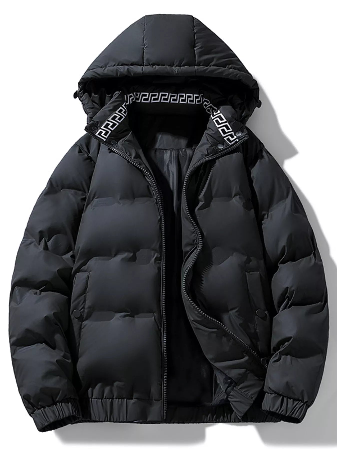 Men's Plus Size Hooded Padded - D.T line