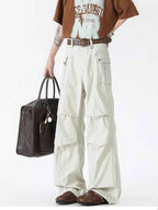 Men's Vintage Wide Leg Cargo Jeans - D.T line