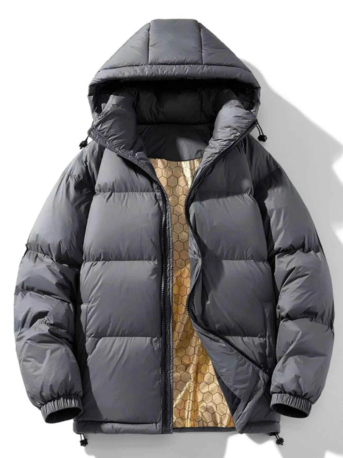 Men's warm down jacket