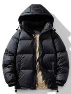 Men's warm down jacket