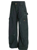 Men's Wide Leg Cargo Pants - D.T line