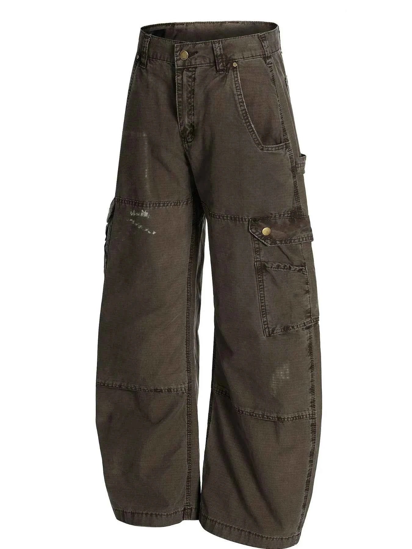 Men's Wide Leg Cargo Pants - D.T line