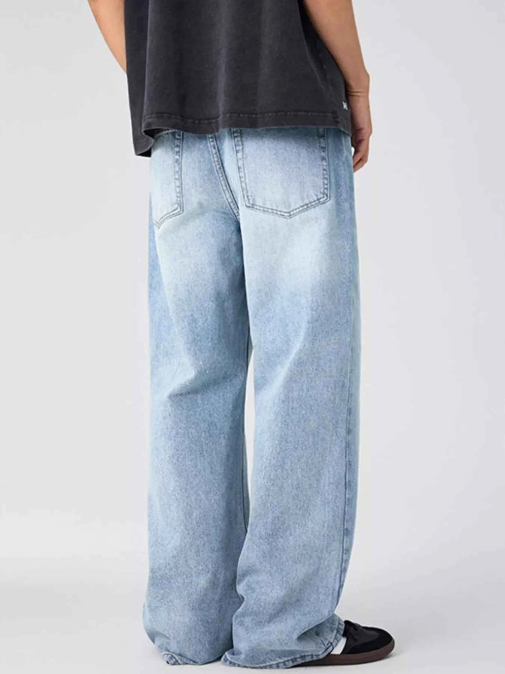 Men's Wide Leg Jeans - D.T line