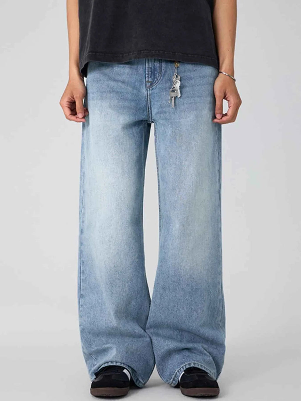 Men's Wide Leg Jeans - D.T line