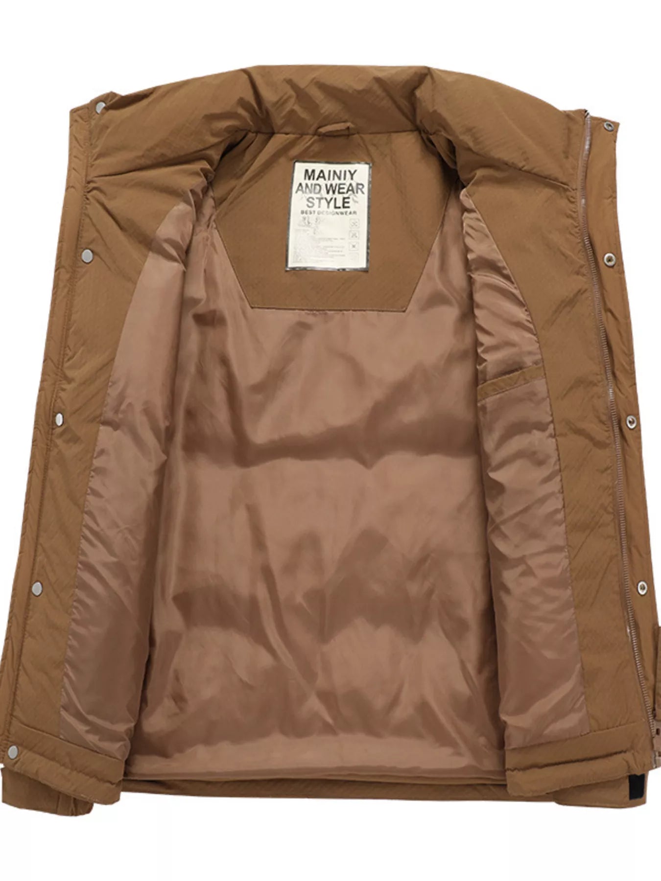 Men's winter jacket with hood - D.T line