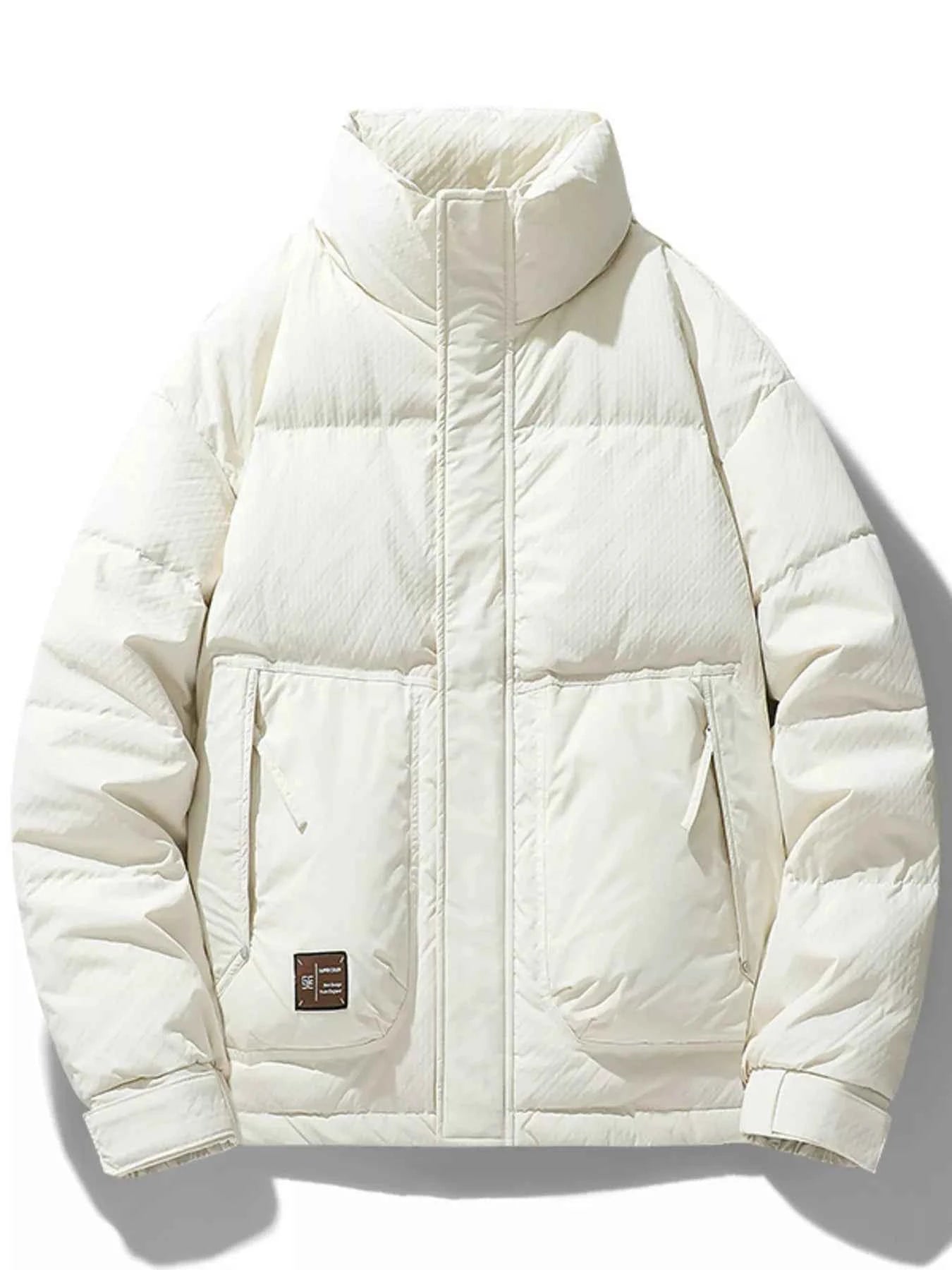 Men's winter jacket with hood