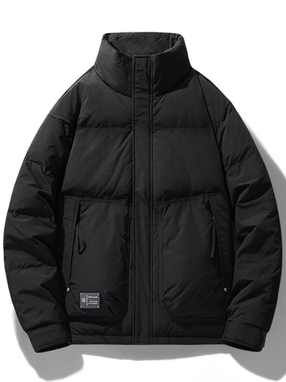 Men's winter jacket with hood - D.T line