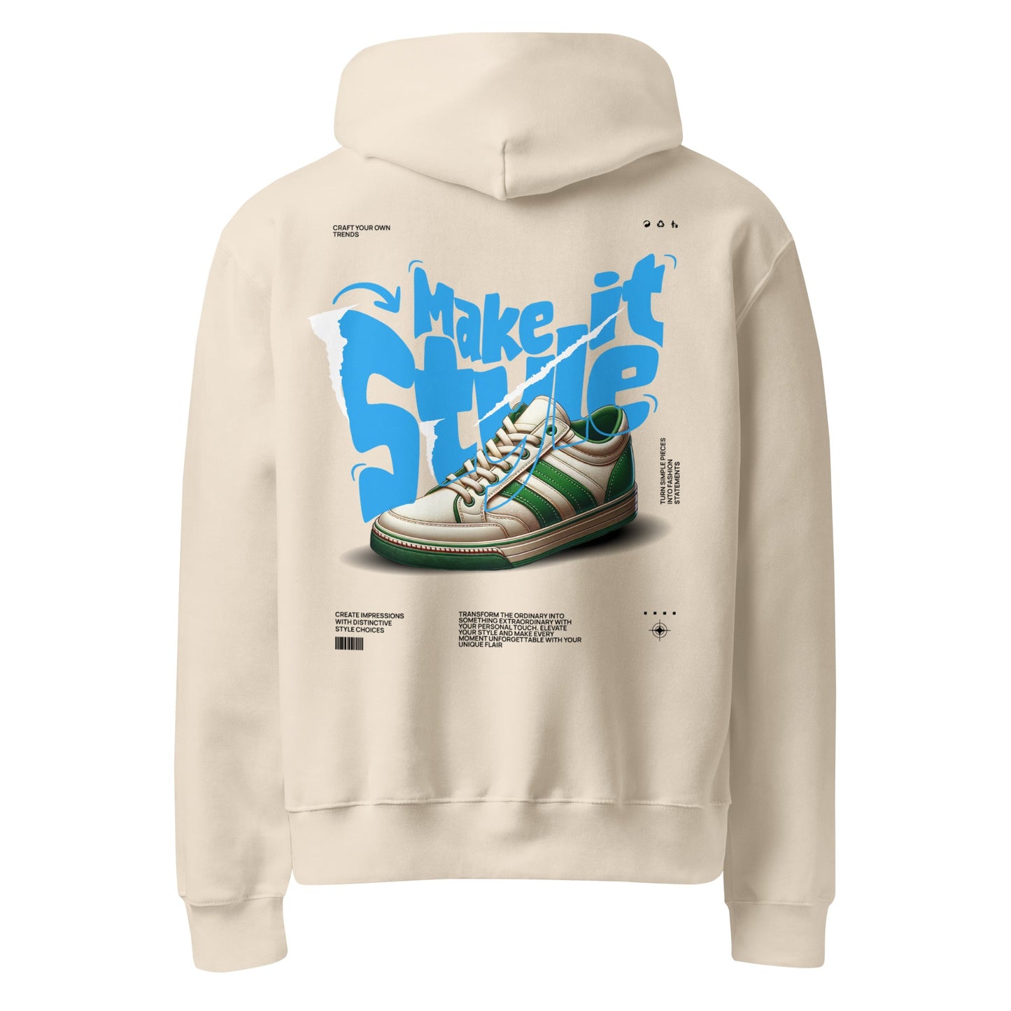 Oversized heavyweight hoodie - D.T line