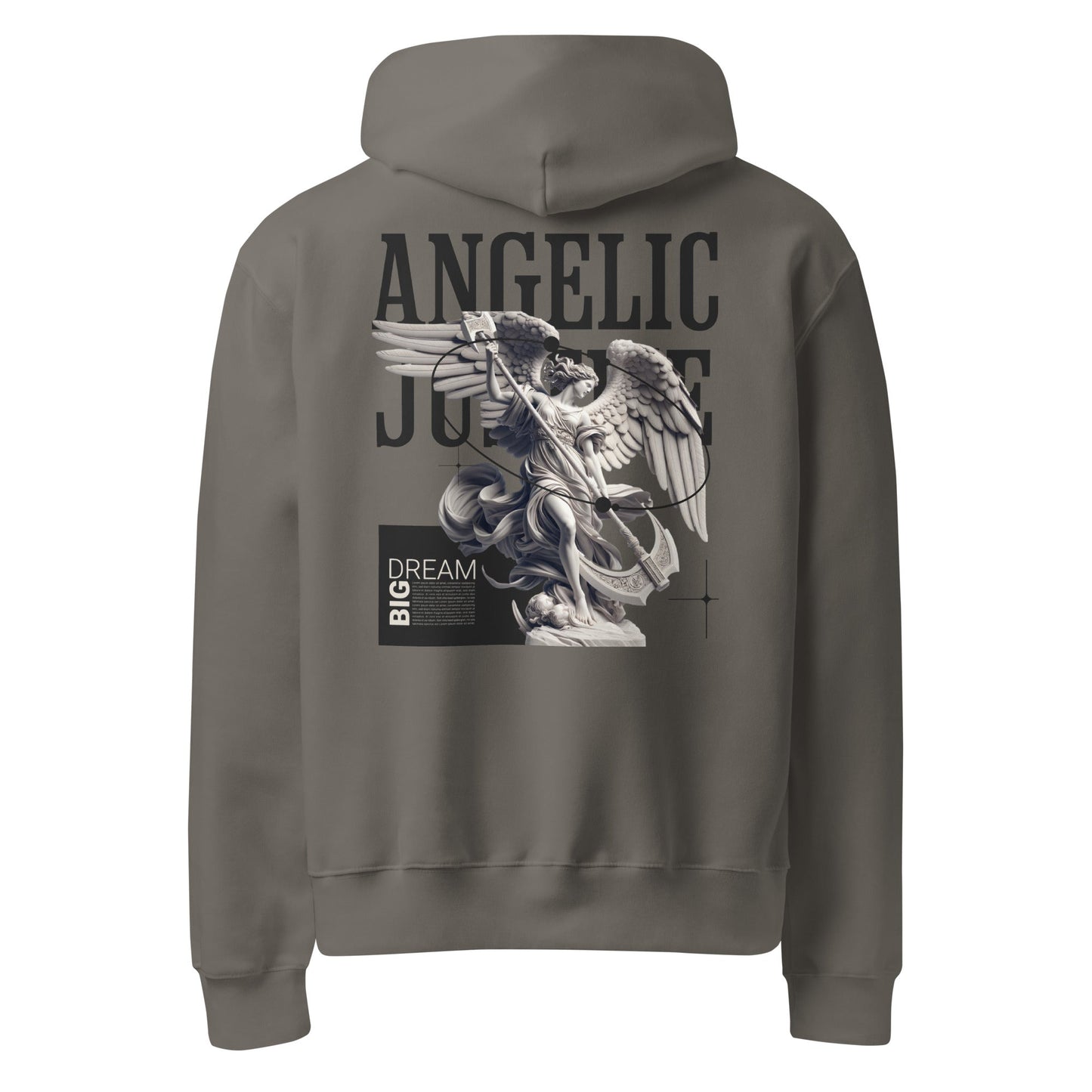 Oversized heavyweight hoodie - D.T line